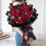 V06 Thousand Kisses Bouquet, valentines flower bouquet, valentines flower for girlfriend