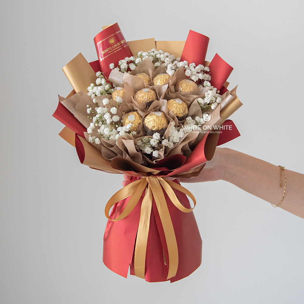 V08 Sweet Valentine Chocolate Bouquet_3