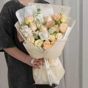 M07 Yes Love Bouquet, mother's day flowers, mothers day bouquet singapore, free same day flower delivery singapore
