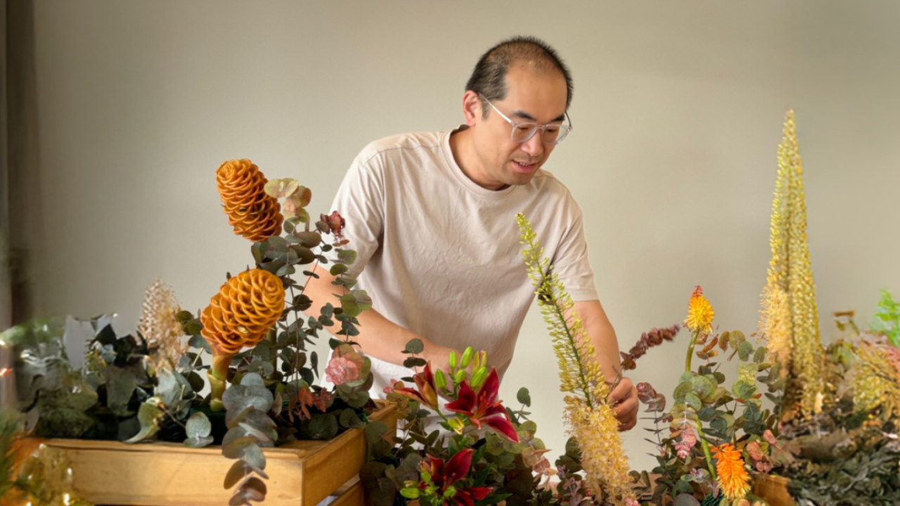 Thong Weng Seng founder Golden Floral Academy